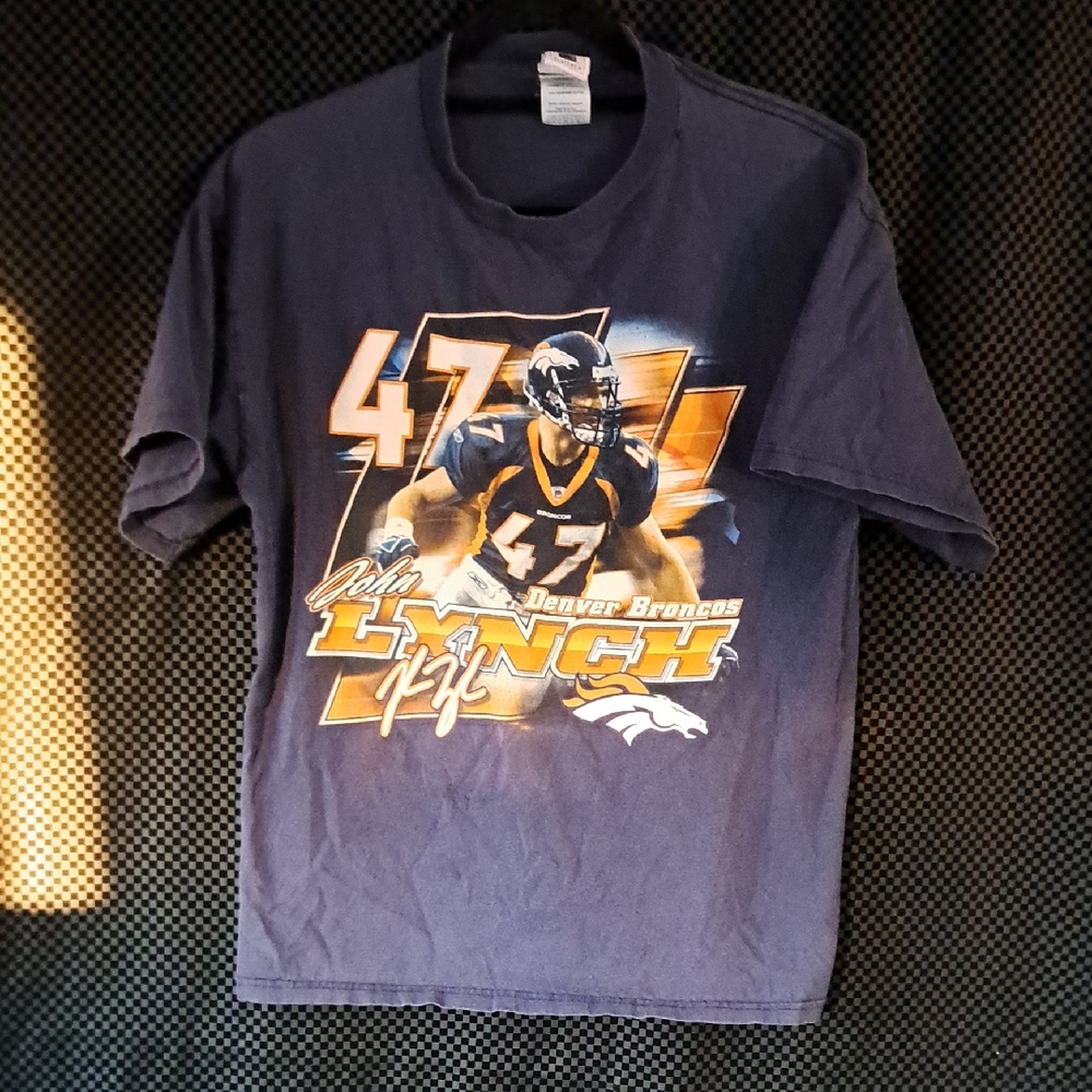 Vintage John Lynch Blue Short Sleeve Tee
